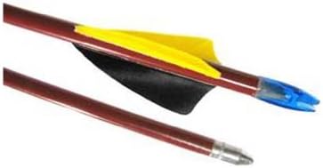 Economy Hardwood Target Arrow with 2 1/4" Feathers (1 Dozen)