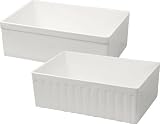 Bristol Single Apron Front/Undermount Reversible Sink
