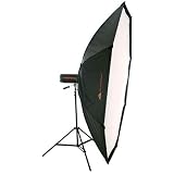Photoflex StarFlash 1000 Mercury OctoDome Kit with One StarFlash 1000ws Monolight, 7' OctoDome3, Connector and 12' LiteStand.