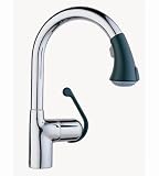 Grohe Chrome/Soft Black Ladylux Cafe Pull-Out Spray
