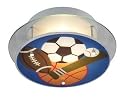 ELK Lighting 21005/2 Novelty 2-Light Sports Semi-Flush