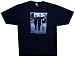 BLINK 182 - Black And White Photo - Black 30S Singles Cotton Shirt