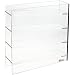 Dynalon 186665 Acrylic Pipette/Pippettor Rack, 12.437" Length x 3.437" Width x 13" Height, 4-Place Pipette