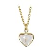 Mustard Seed Heart 14k Gold Tone Charm,14k Gold Tone Stainless Steel Necklaces