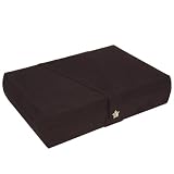 "Emma" Mele Plush Fabric Jewelry Box, Onyx