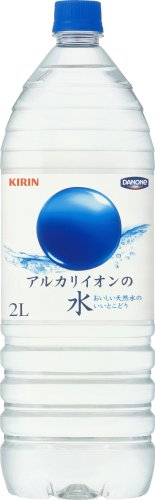 (お徳用ボックス) アルカリイオンの水 ペット 2L×6本