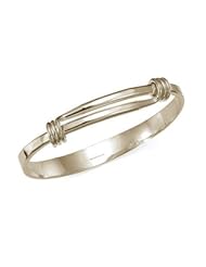 Ed Levin, Grand Signature Bracelet, .925 Sterling Silver & 14K Gold, Sizes S - L, Expandable