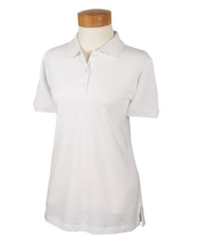 Devon & Jones Women's Short Sleeve Organic Pique Polo Shirt D130WGR