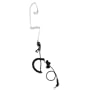 Code Red Headsets Acoustic Tube Earpiece with 14in. cord and 2.5 connector.