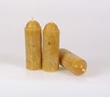UCO 12-Hour Beeswax Candles, 3-Pack for Candle Lanterns