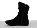 Women's Ankle Booties Buckle Mid Calf Buckle Slouch Flat Heel Strap Fashion Shoes