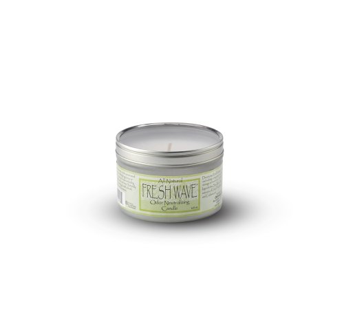 Fresh Wave Odor Neutralizing Soy Candle, 6.25-Ounce Containers (Pack of 6) by Fresh Wave