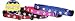 3/8 Reflective Paw Print Cat Collar