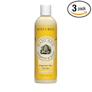 Burts-Bees-Baby-Bee-Frangrance-Free-Shampoo-Wash-12-Ounce-Bottles-Pack-of-3-