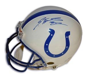Edgerrin James Signed Colts Full Size Pro Line Helmet