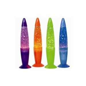 Glitter Lamp Translucent 13 Inch (The New Lava Lamp)