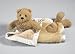 My Lil Banky-billy Button Bear Baby Blanket Cuddle Banky Toy