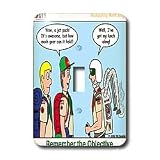 Rich Diesslins Funny KNOTS Scouting Cartoons - Remember the Objective - Backpacking - Light Switch Covers - single toggle switch