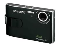 Samsung Digimax i6 Black Digital Camera with PMP, MP3 & 2.4" LCD (6MP, 3 x Optical Zoom)