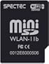 Spectec SDW-822 WiFi 802.11b MiniSD Mini SD SDIO Wireless LAN Network Card Motorola Version (Q8/Q9/Q9m/Q GSM)