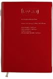 GIFT COMPANY 77138 Alife Notebook lack PVC 192 Seiten 19 x 13,5 cm dunkelrot