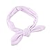 Bibang Baby Girls Toddler Bow Headbands Turban Knot Rabbit Hairband Headwrap Headwear (Pack of 8)