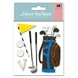 Themed Ornate Stickers-Golf Outting