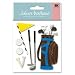 Themed Ornate Stickers-Golf Outting