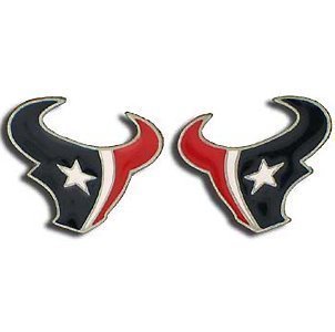 Houston Texans Stud Earrings - NFL Football Fan Shop Sports Team Merchandise