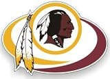Washington Redskins 12x12 Die-Cut Window Film