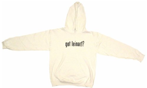 got leinart? Men's Hoodie Sweat Shirt XXXXL, White