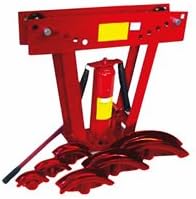 Heavy-Duty 16-Ton Hydraulic Pipe Bender with 8 Die - 1/2" to 3" Diameter Pipe