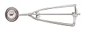 Fox Run Stainless Steel 1-1/8-Inch Ice Cream/Cookie Dough Scoop