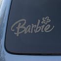 BARBIE - Vinyl Decal Sticker #A1467 | Vinyl Color: Silver