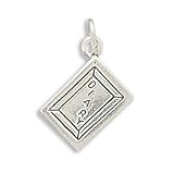 Sterling Silver Diary Charm