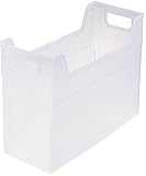 環境配慮型収納用品シリーズ ファイルボックス W140 クリア フボR-E4C