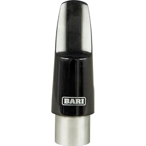 Bari Hard Rubber Tenor Saxophone Mouthpiece, 110 Tip by 