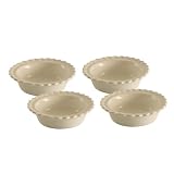 Chantal Ceramic 5-Inch Pie Dish, White
