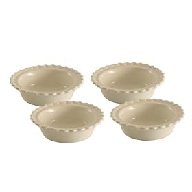 Buy Chantal Ceramic 5-Inch Pie Dish, White