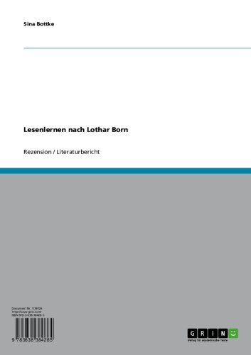 Lesenlernen nach Lothar Born (German Edition)