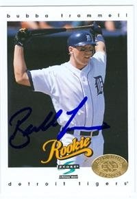 Bubba Trammell autographed Baseball Card (Detroit Tigers)