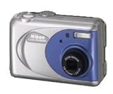 Nikon Coolpix 2000 - Digital camera - 2.0 Mpix - optical zoom: 3 x - supported memory: CF - metallic silver