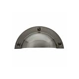 Baldwin 4462.151.BIN Plain Cup Cabinet Pull, Antique Nickel