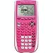 Texas Instruments Inc. TI-84 Plus Silver Edition Dark Pink Graphing Calculator