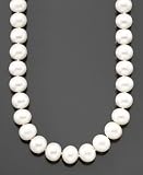 14k Gold Cultured Freshwater Pearl Strand (11-13 mm)