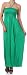 Comfortable Jersey Feel Solid Color Smocked Bodice String Halter Maxi / Long Dress ( 5 Colors )