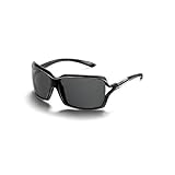 Bolle Valencia Sunglasses, Shiny Black with Polarized TNS Lens