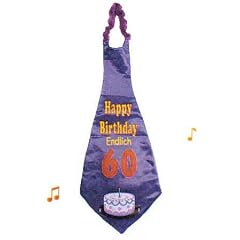 Krawatte "60" mit Musik