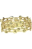Melinda Maria Mini Pod Bangle in Black Diamond as seen on CAT DEELEY