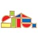 RAINBOW BLOCKS 10 PC SET